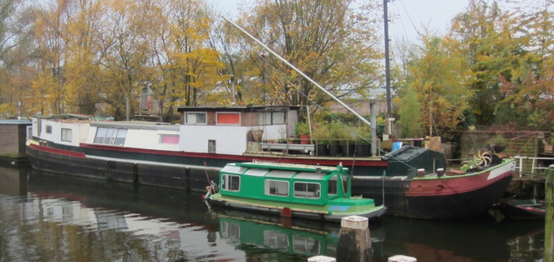 De Wilhelmina woonschip van Roy Zijnen